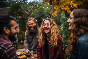 happy smiling co-worker having fun party at office