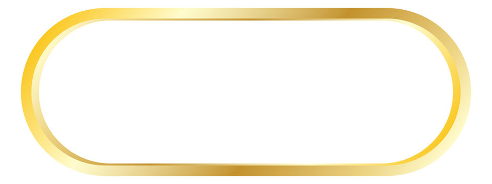 recommend clip art: Golden square frame with round edges