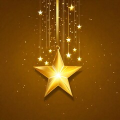 The iconic New Year's Eve stars drop suspend in the air.