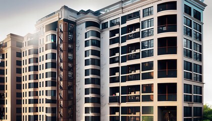 Naklejka premium building
