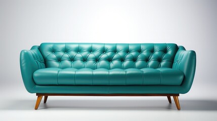 Model sofa isolated on white background