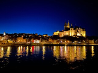 Meißen bei Nacht