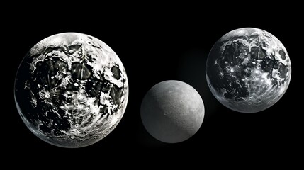 moon changing stages