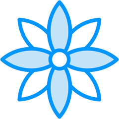 Poinsettia vector icon design .svg