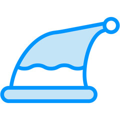 Fototapeta premium Santa Hat vector icon design .svg