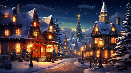 christmas in the city © thang