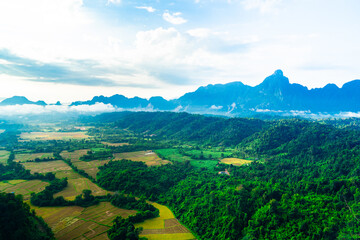 Fototapeta na wymiar The beauty of nature in Laos
