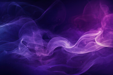 Purple Smoke on Dark Background