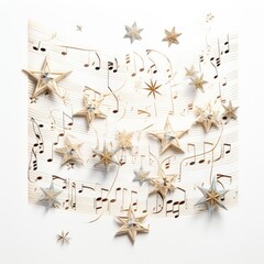 "Melodic Festivities: Dancing to the Chorus of Christmas Notes" Generativ Ai.