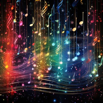 "Harmony in the Air: A Chorus of Christmas Musical Notes" Generativ Ai.