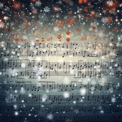 Tinsel Tunes: Delight in the Sparkling Jingle Bell Melodies Captured in Our Christmas Music Notation. Generativ Ai.