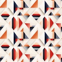seamless minimal geometric pattern