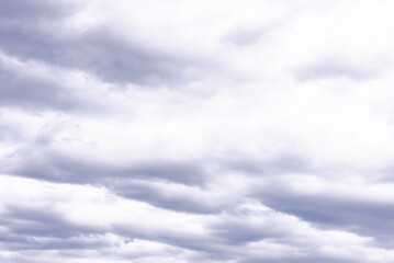 Sky and clouds as a background.
