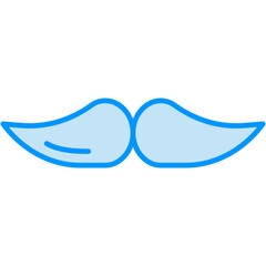 Obraz premium Mostache vector icon for download.svg