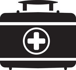 Aid, first, health icon