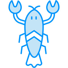 Lobster vector icon for download.svg