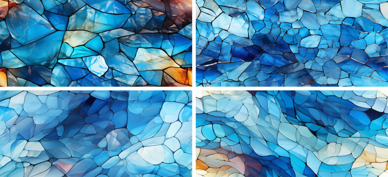 diamond repeat mosaic tile splash textile ornament print watercolor paint purple artistic graphic 
