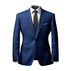 Blue Bussinessman Suit