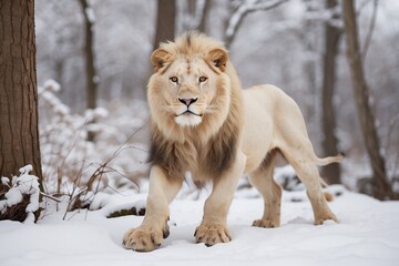 lion in winter