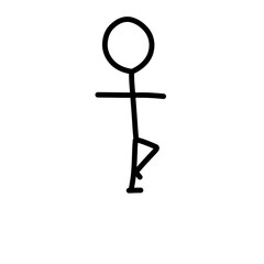 Stickman with various Poses 