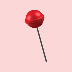 red lollipop