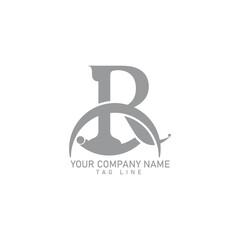 R Letter Monogram Logo