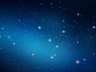 Enigmatic Galaxies Blue amid the universe's wonders. AI Generation.