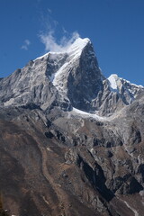Szczyt w Himalajach 