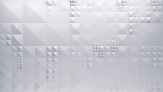 Abstract geometric simple white background
