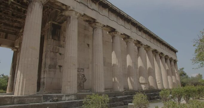 Epha&iuml;stos temple in Athens Agora
