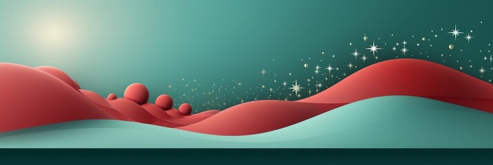 Obraz premium Ultrawide Abstract Christmas Background 36