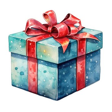 gift box isolated on white