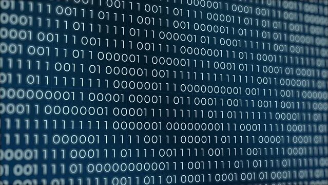 Binary Code, technology concept