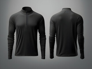 Body builder man fitness suit mockup, 3D man fitness suit mockup presentation, male gym and sport suit mockup, ai generated photo