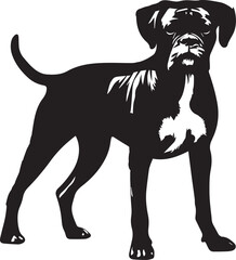 Dog Silhouettes Dog Clipart Dog Vector 