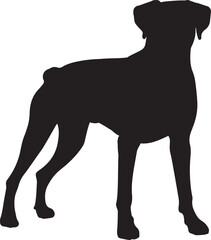 Dog Silhouettes Dog Clipart Dog Vector 