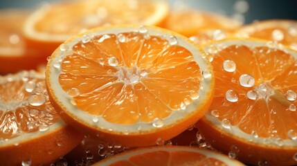 Creative Idea Layout Fresh Orange Slice, Background Images, Hd Wallpapers, Background Image