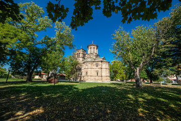 Fototapeta na wymiar Church Lazarica, Krusevac, Serbia