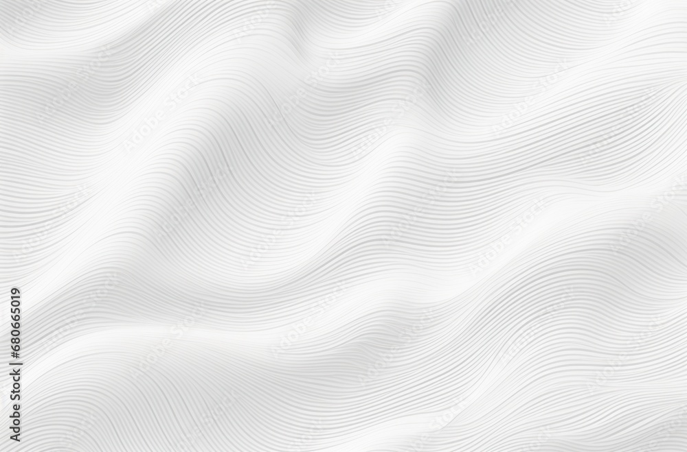 Poster a white background with wavy lines in the shape of a wave or a rectangle in the shape of a rectangle