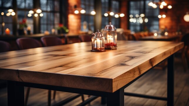 Empty Wood Table Free Space Over, Background Images, Hd Wallpapers, Background Image