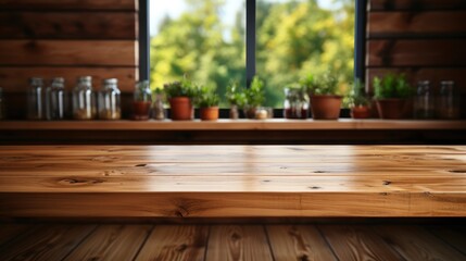 Empty Wooden Pedestal On Kitchen Table, Background Images, Hd Wallpapers, Background Image