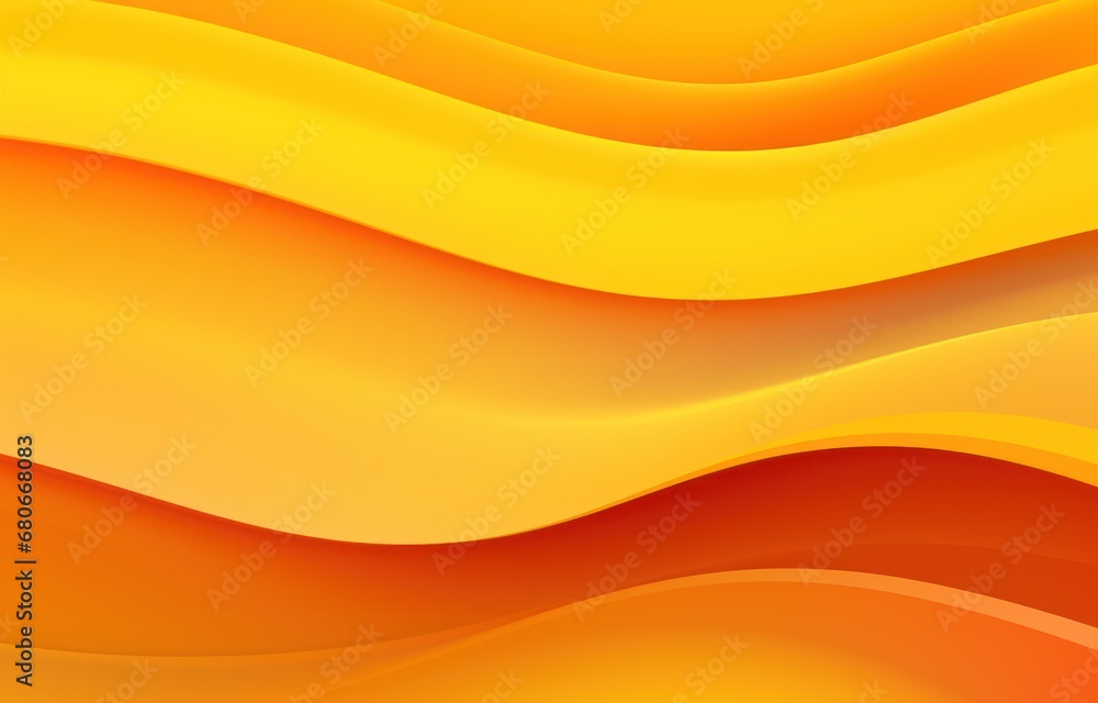 Aufkleber a close up of an orange and yellow background with wavy lines on the top of the image and bottom of 