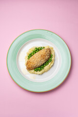 Ukrainian cuisine. Cutlet in Kyiv style