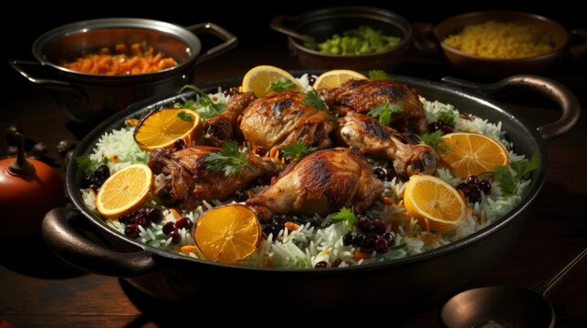 Indian Chicken Biryani Spicy Food Photography, Background Images, Hd Wallpapers, Background Image