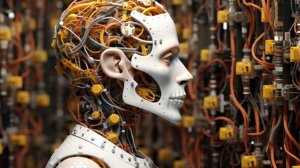 illustration of a realistic model UHD Wallpaper