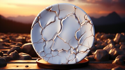 Marble Stone Stand On Kitchen Table, Background Images, Hd Wallpapers, Background Image