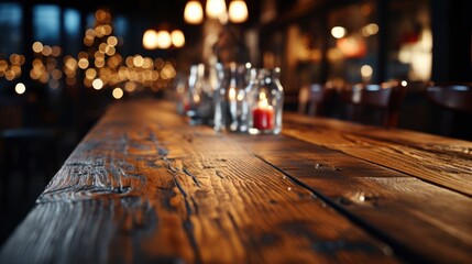 Wooden Board Empty Table Front Blurred, Background Images, Hd Wallpapers, Background Image
