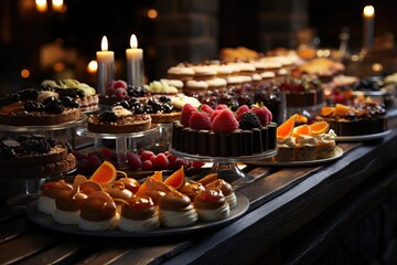 all inclusive food buffet at the hotel