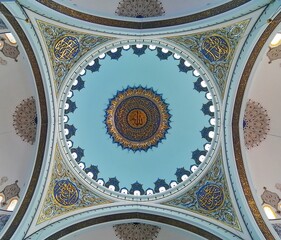 ceiling of the mosque country