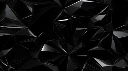 Sleek polished glossy black onyx texture, seamless pattern